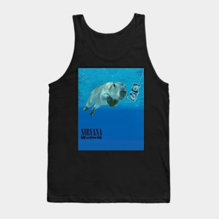 Piggy Money Design Parody Fanart Tank Top